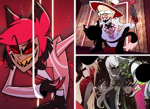 Alastor x Lucifer x Frederick (And/Or) Bethesda: EldrichRadioApple
