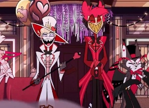 Alastor x Lucifer x Husk: AlcoholicRadioApple