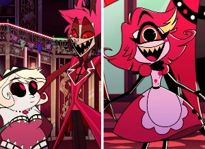 Alastor x Mimzy x Niffty: FlapperDeerMaid