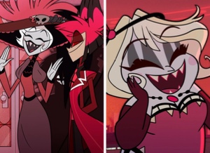 Alastor x Mimzy x Rosie: RadioFlapperRose