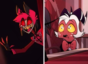 Alastor x Moxxie: DeerFreckles