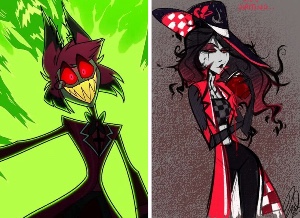 Alastor x Roo: EvilSmile