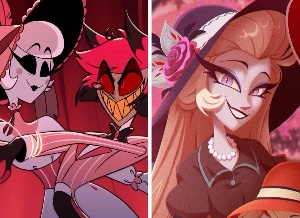 Alastor x Rosie x Lilith: QueenRadioRose