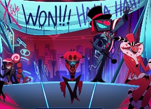Alastor x Vox x Valentino x Velvette: RadioVees