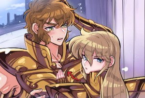 Aiolia x Shaka