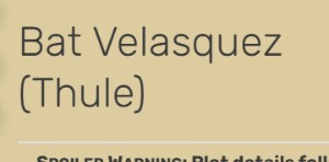 Bat Velasquez (Thule)