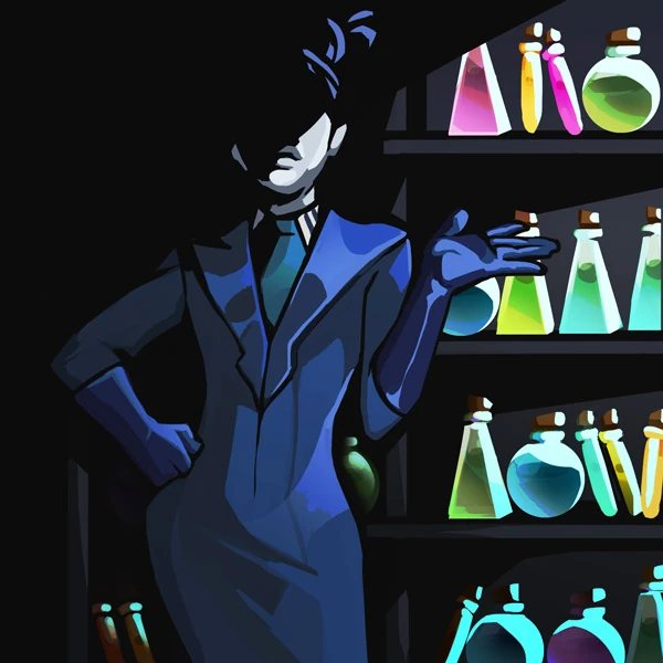 The Woman in Blue
