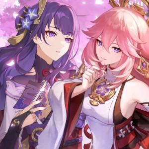 Raiden Shogun & Yae Miko | Genshin Impact