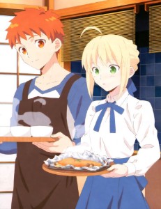 Shirou & Artoria | Fate stay night