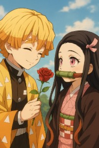 Zenitsu & Nezuko | Demon Slayer