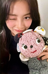 flower plush jihyo