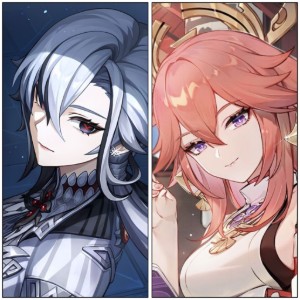 Arlecchino x Yae Miko