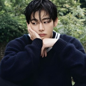 v