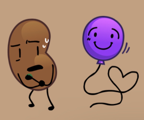 Bean and balloon