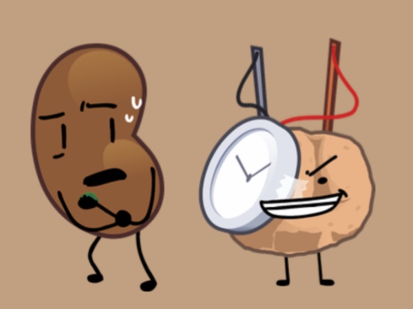 Bean and potato battery
