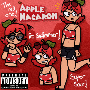 Apple Macaron
