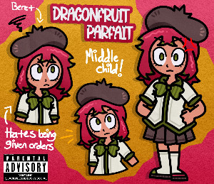 Dragonfruit Parfait