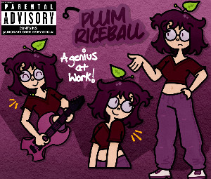 Plum Riceball