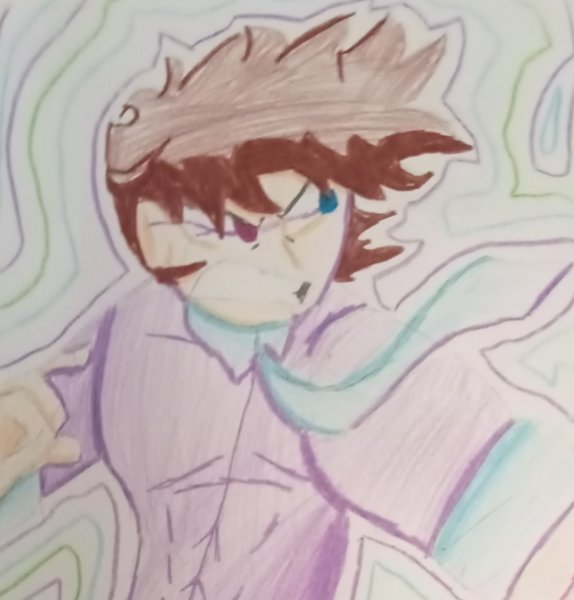 Obsidian Doing The Gojo Pose