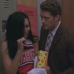santana & will schuester