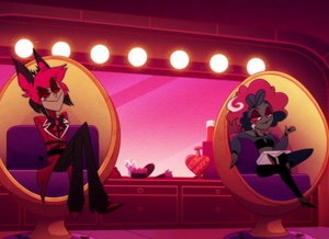 Velvette x Alastor: RadioDoll (Platonic)