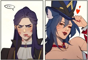 Caitlyn x Ahri