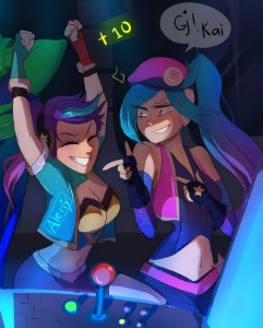 Caitlyn x Kai'Sa