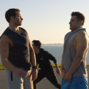 Jealous Buck challenges Tommy and Eddie to a game of basketball