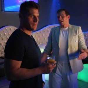 Tommy attends the ill-advised bachelor party for Chimney thrown by Buck
