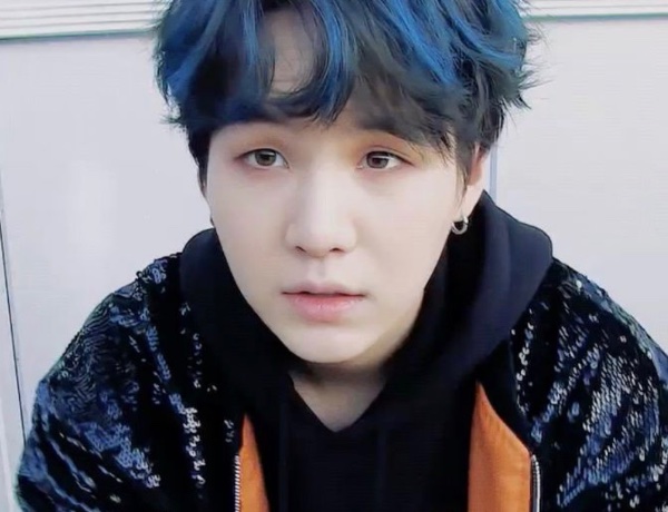 blue highlights
