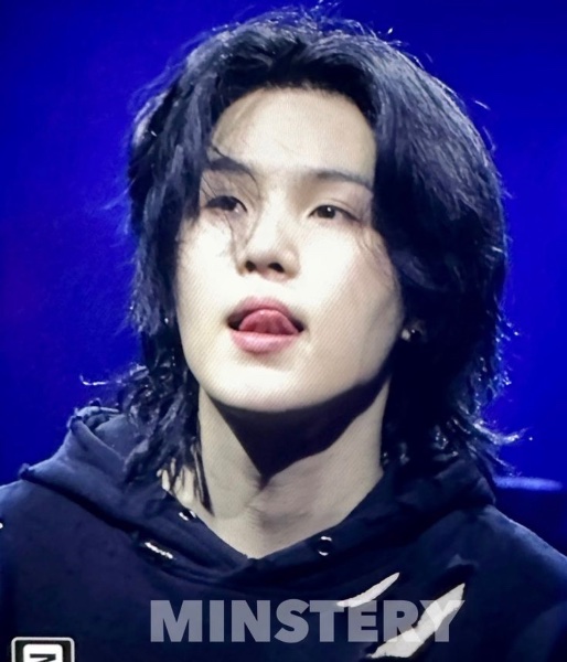 long black hair