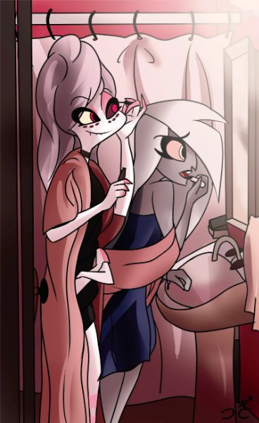 vaggie way better would be couple with angel