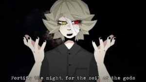 It’s dark