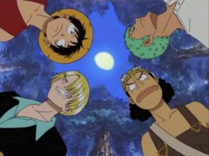 Sanji x Usopp x Zoro x Luffy