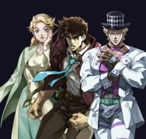 CaeJoseQ (Suzi Q/Joseph Joestar/Caesar Anthonio Zeppeli)