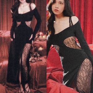 Mina Black Lace