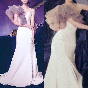 Mina One Shoulder Gown