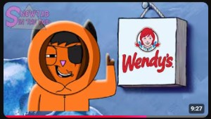 Gingtab Tries to Steal the Wendy's Krabby Patty
