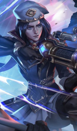 Arcane Commander Caitlyn (Wild Rift)