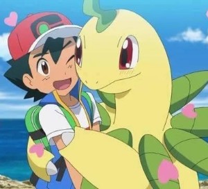 ChikoShipping (Ash and his Bayleef)