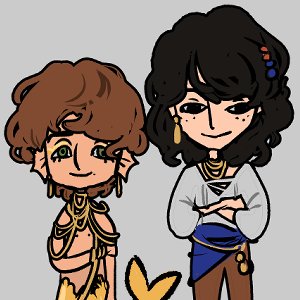 Merman/Pirate AU