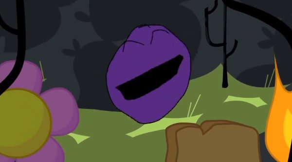 Purple Face's Cake at Stake
