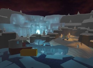 Glowing Glacier