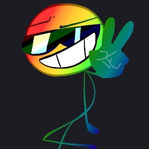Rainbow Stickman