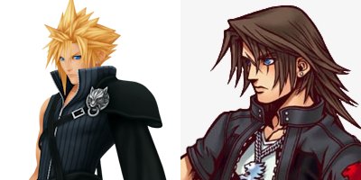 Cloud x Squall Leonheart