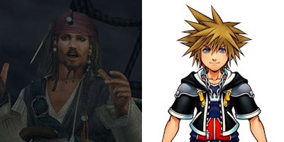 Jack Sparrow x Sora