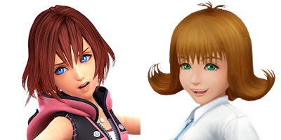 Kairi x Selphie