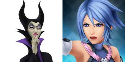 Maleficent x Aqua