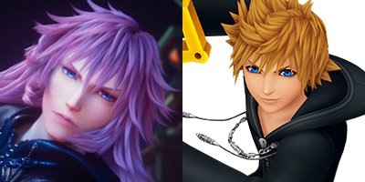 Marluxia x Roxas