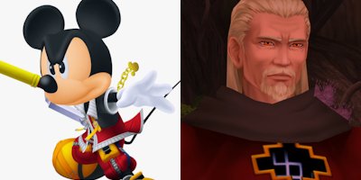 Mickey Mouse x Ansem the Wise